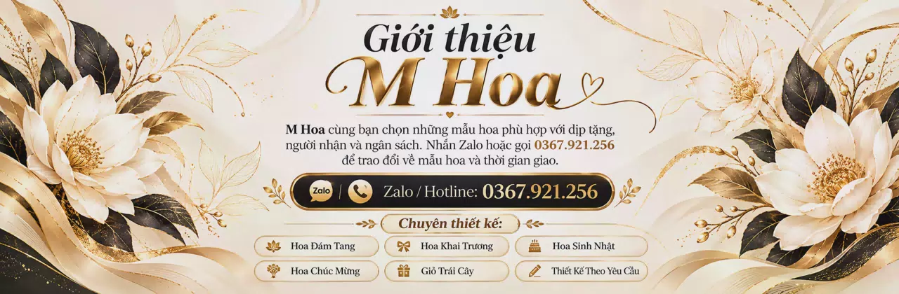 Ảnh bìa Shop hoa tươi Xã M’Drắk Đắk Lắk - Gửi sự quan tâm qua từng món hoa